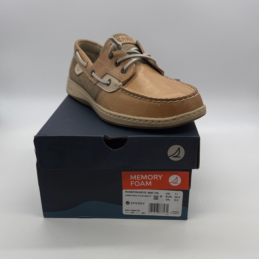 Sperry Women’s Rosefish 3-Eye Boat Shoe
